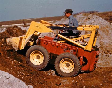 first skid steer ever made|history of skid steer loaders.